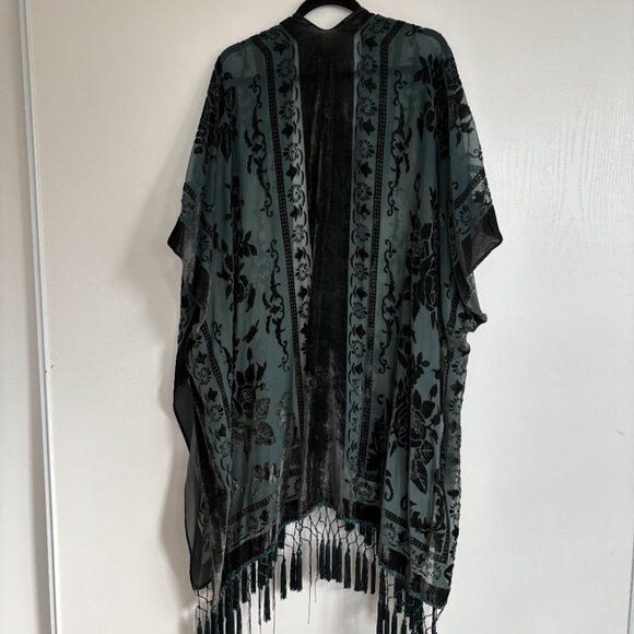 Nightbird Burnout Duster- Green - Picture 7 of 7